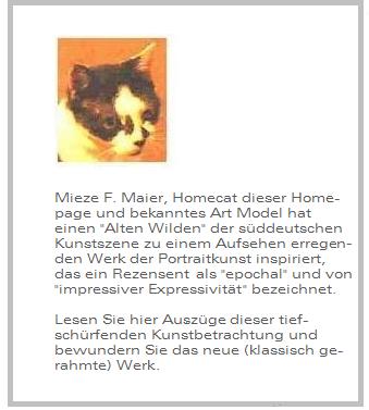 Katzenportrait, Enführungstext